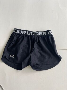 Under Armour Girls Athletic Shorts Youth Medium